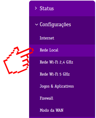 Config Rede Local